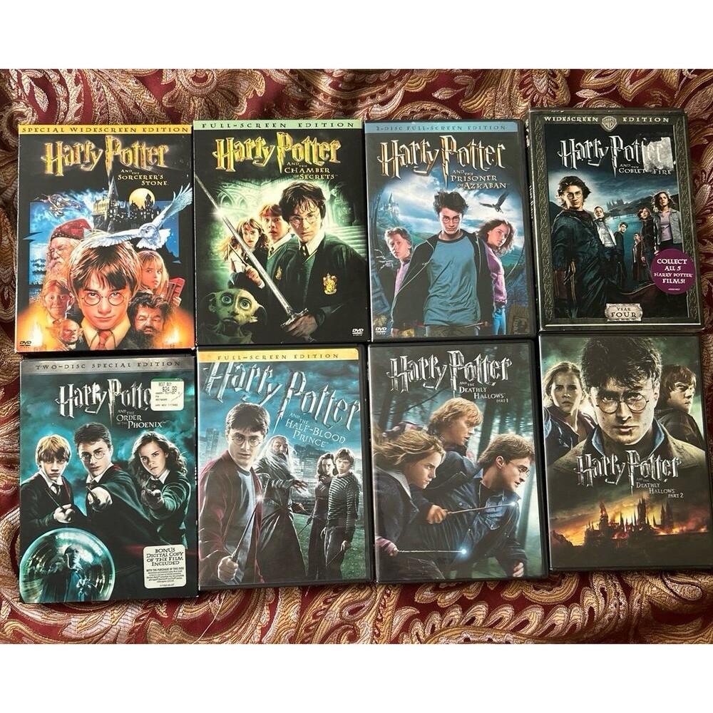 Harry Potter DVD Collection - Sorcerer's Stone to Deathly Hallows